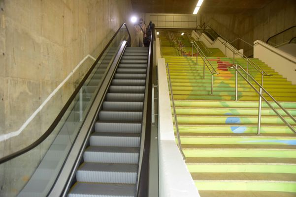 Nova escada rolante por Ricardo Medeiros