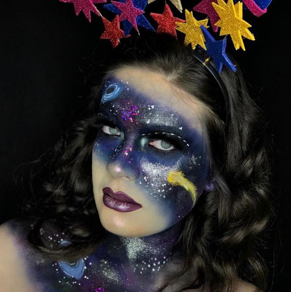 No mês do Halloween, moradora de Iconha faz sucesso com maquiagem temática por Arquivo Pessoal