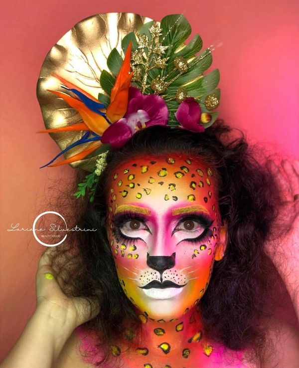 No mês do Halloween, moradora de Iconha faz sucesso com maquiagem temática por Arquivo Pessoal