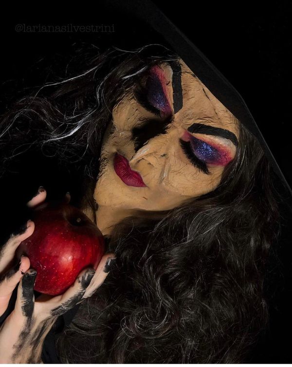 No mês do Halloween, moradora de Iconha faz sucesso com maquiagem temática por Arquivo Pessoal