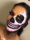 No mês do Halloween, moradora de Iconha faz sucesso com maquiagem temática(Arquivo Pessoal)