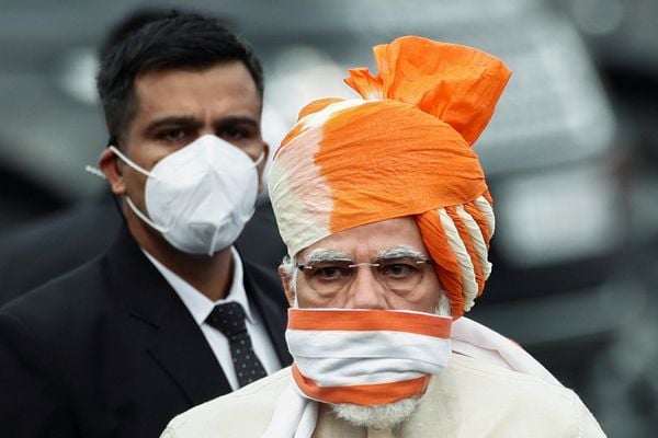 O primeiro-ministro da Índia, Narendra Modi