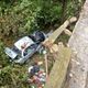 Imagem - Carro com casal e criança capota e cai de ponte na BR 262, em Marechal Floriano