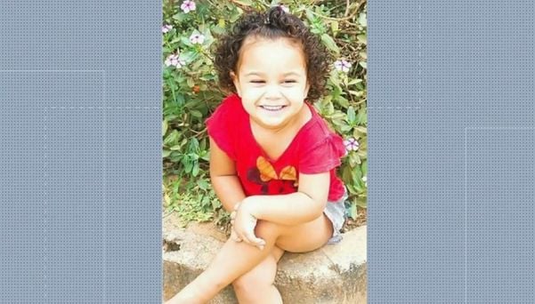Aghata Vitória Santos Godinho, de 5 anos, morta após ter sido espancada