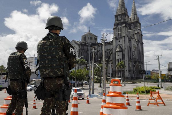 Tropas da Força Nacional de Segurança reforçam segurança nas vias públicas da cidade de Fortaleza (CE)
