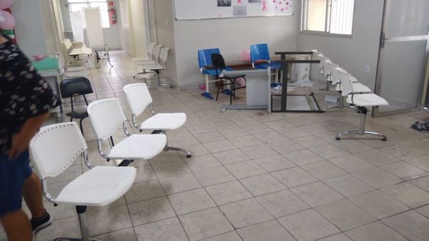 Um homem quebrou objetos em uma Unidade de Saúde em Linhares nesta terça (20) por Divulgação/Prefeitura de Linhares
