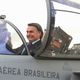 Bolsonaro em comemoração do Dia do Aviador e da Força Aérea Brasileira