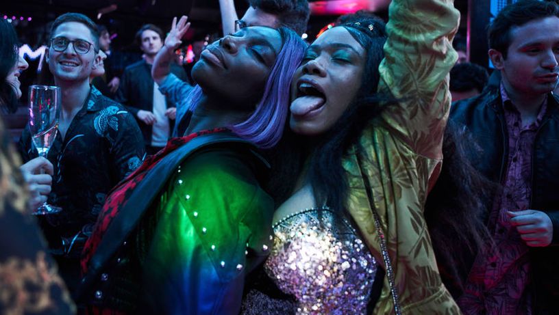 A atriz, diretora e roteirista Michaela Coel na série "I May Destroy You"