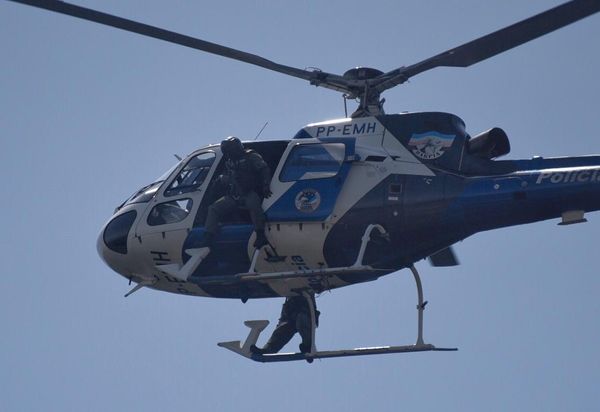 Polícia faz operação no Bairro da Penha, em Vitória, nesta terça-feira (27) por Vitor Jubini