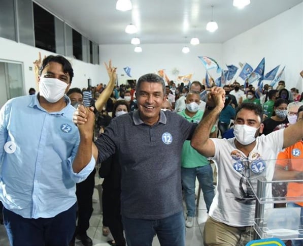 Ação de campanha de Sergio Vidigal (PDT) na Serra