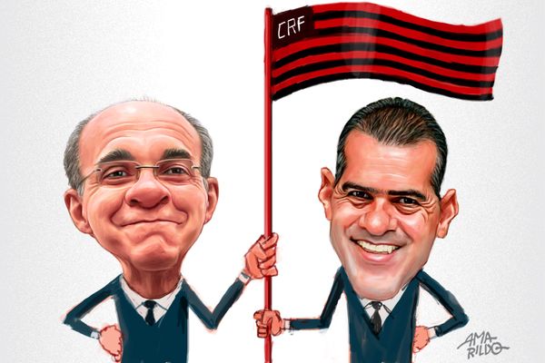Bandeira de Mello e Fábio: pela Serra e pelo Flamengo