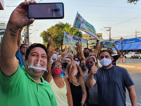 Candidato a prefeito da Serra Bruno Lamas (PSB) por Reprodução/Redes Sociais