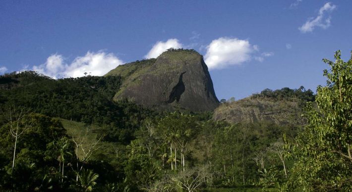 A incidência de raios solares sobre uma falha na rocha forma a sombra que lembra a ave da fauna brasileira. Entre lendas locais e outros atrativos, o distrito cachoeirense é muito procurado por curiosos que querem ver a 'ema' de pertinho