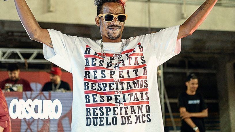 O rapper Feijó