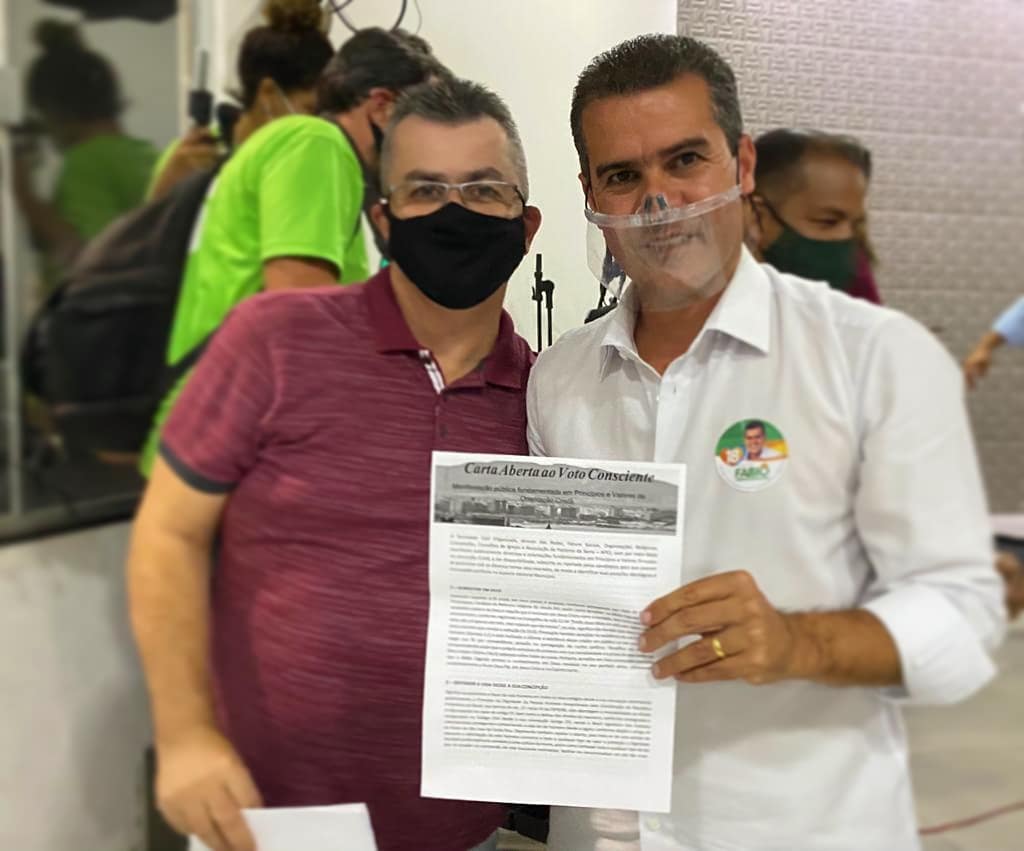 Candidato a prefeito da Serra Fábio Duarte (Rede)