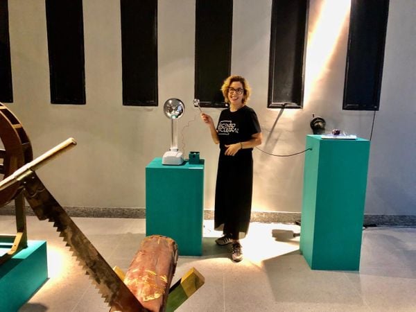 Rosa-Nina Liebermann: curadora da exposição 