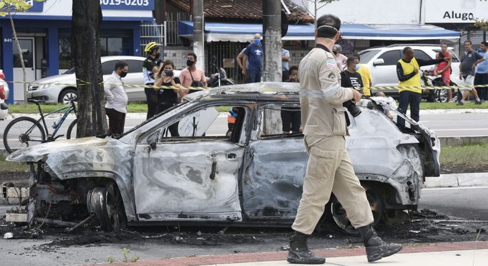 O empresário Ricardo Portugal, de 38 anos, morreu após o carro dele explodir ao passar na Avenida Adalberto Simão Nader, em Vitória, na tarde desta sexta-feira (30)
