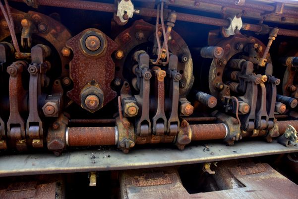 Cemitério de vagões da Vale por Ricardo Medeiros