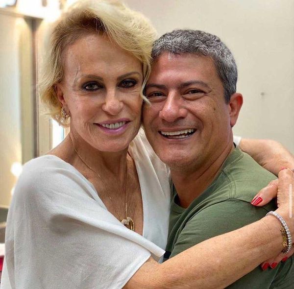 Ana Maria Braga e Tom Veiga, intérprete do Louro José
