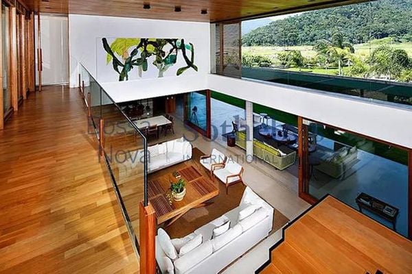 Mansão de Neymar em Mangaratiba, no litoral do Rio por Reprodução/Bossa Nova Sir/Sotheby's