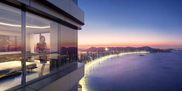 Neymar é dono da cobertura de uma das torres do edifício residencial mais alto da América Latina por Divulgação