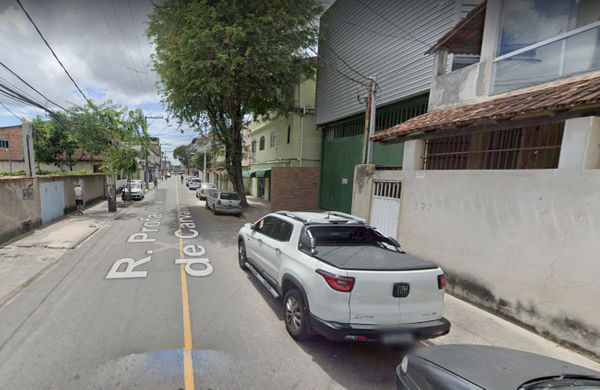 Rua do bairro Maria Ortiz, em Vitória