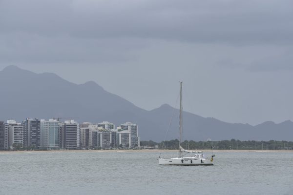 O tempo "cinza" marcou a tarde deste domingo em Vitória por Ricardo Medeiros