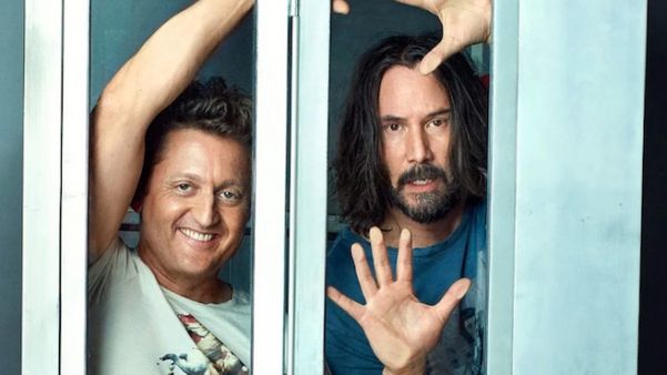 Keanu Reeves e Alex Winter em 