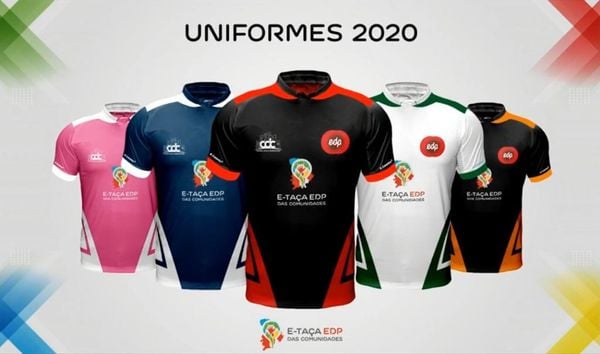 Todas as comunidades receberão um jogo de uniforme para a disputa da E-Taça EDP das Comunidades