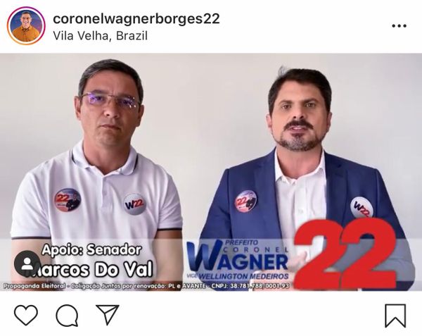 Candidatos exibem aliados e críticas nas redes sociais
