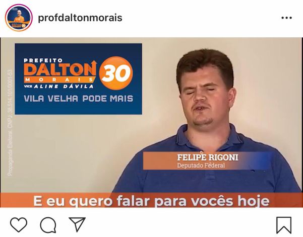 Candidatos exibem aliados e críticas nas redes sociais