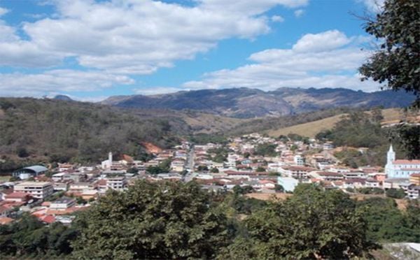 Vista da cidade de Itarana