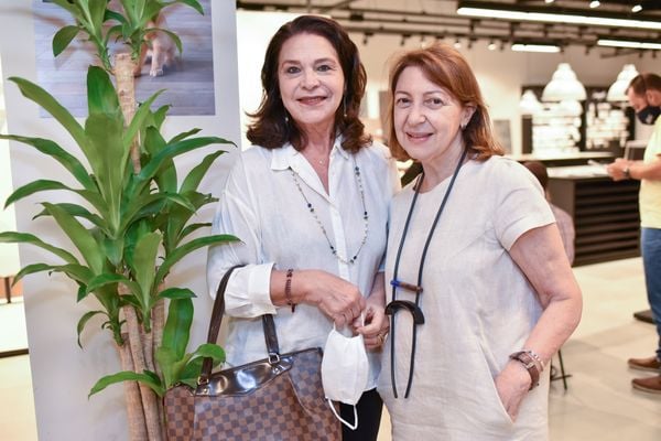 Tania Cabral e Célia Colodette