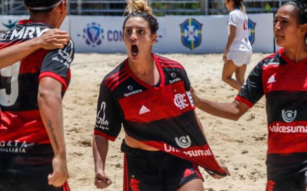 Noele marcou o gol do Flamengo no tempo normal