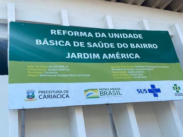 Unidade Básica de Saúde de Jardim América está em reforma desde maio, segundo Semus