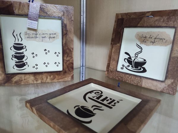 Produtos artesanais disponíveis na ArteSanto, feira de artesanato capixaba.  por Divulgação ArteSanto