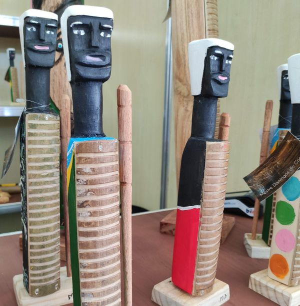 Produtos artesanais disponíveis na ArteSanto, feira de artesanato capixaba.  por Divulgação ArteSanto