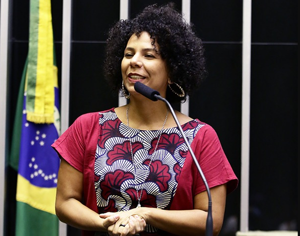 Candidata à Prefeitura de Belo Horizonte, Áurea Carolina (PSOL)