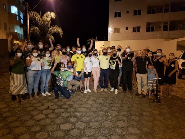 Guerino Balestrassi acompanhou apuração em sua casa, no bairro Marista. Ele foi acompanhado por apoiadores, familiares e amigos.