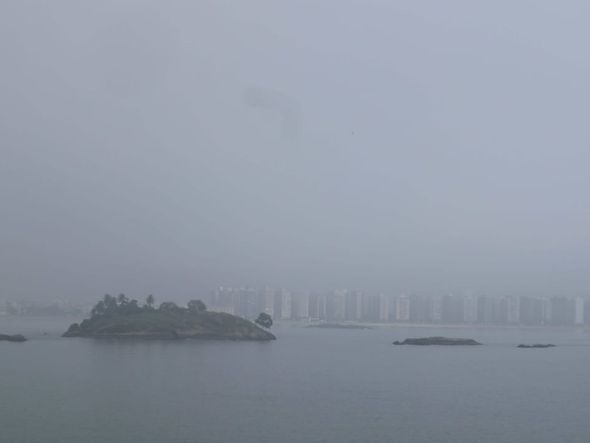 Neblina surpreende moradores da Grande Vitória por Ricardo Medeiros