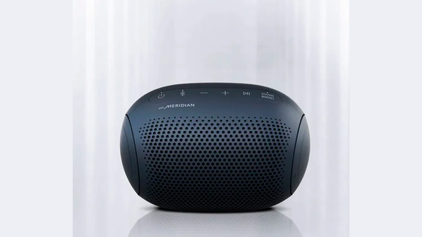 Caixa de Som Portátil LG PL2 XBOOM GO - Comando de Voz, Meridian, Bluetooth,IPX5 por  Sipolatti/Divulgação