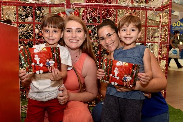 Papai Noel virtual no Shopping Vitória