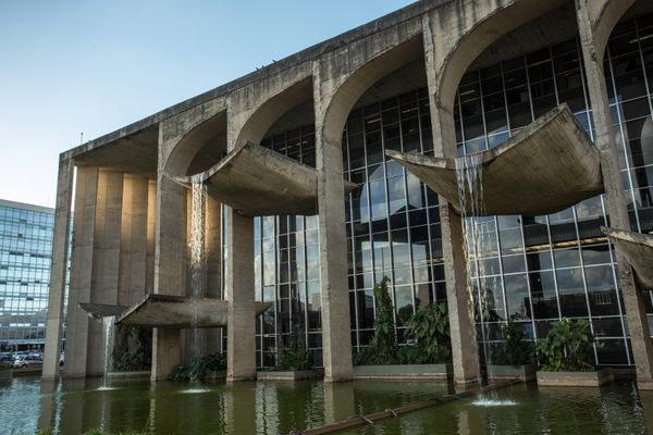 Vista do Palácio da Justiça de Brasília