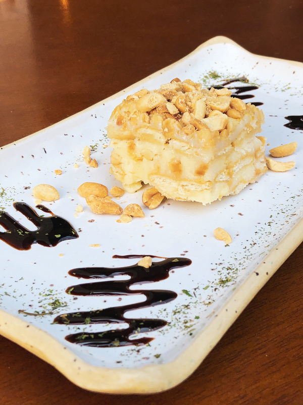 Torta de amendoim do restaurante Piu Especiarias por Shipp/Divulgação