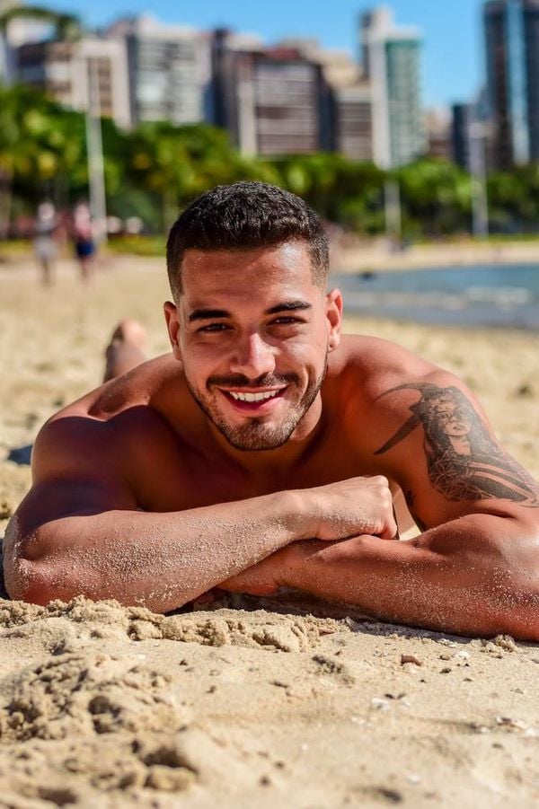 Lucas Leite, modelo da Andy Models