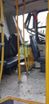 Ônibus do Sistema Transcol ficou com a traseira destruída após batida