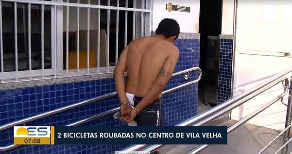 Homem foi preso com tênis roubado, após invadir condomínio em Vila Velha