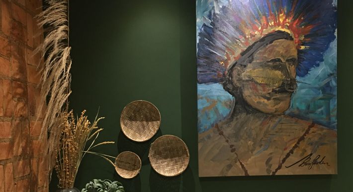 Projetos, obras de arte, revestimentos... Tudo pra você deixar sua casa com a sua cara