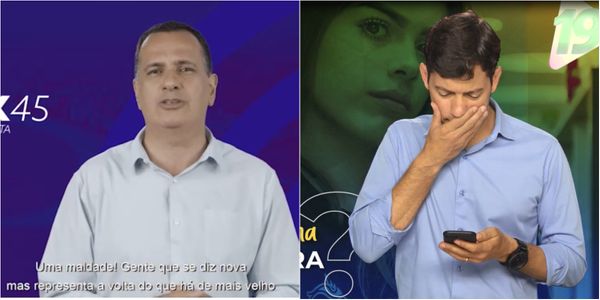 Max Filho (PSDB) e Arnaldinho Borgo (Podemos) trocaram ataques durante a propaganda eleitoral