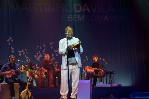 O músico Martinho da Vila